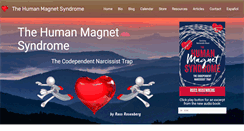 Desktop Screenshot of humanmagnetsyndrome.com